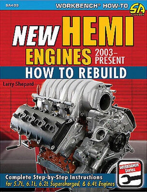 SA Books How to Rebuild 03-up Hemi Engines by Larry Shepard
